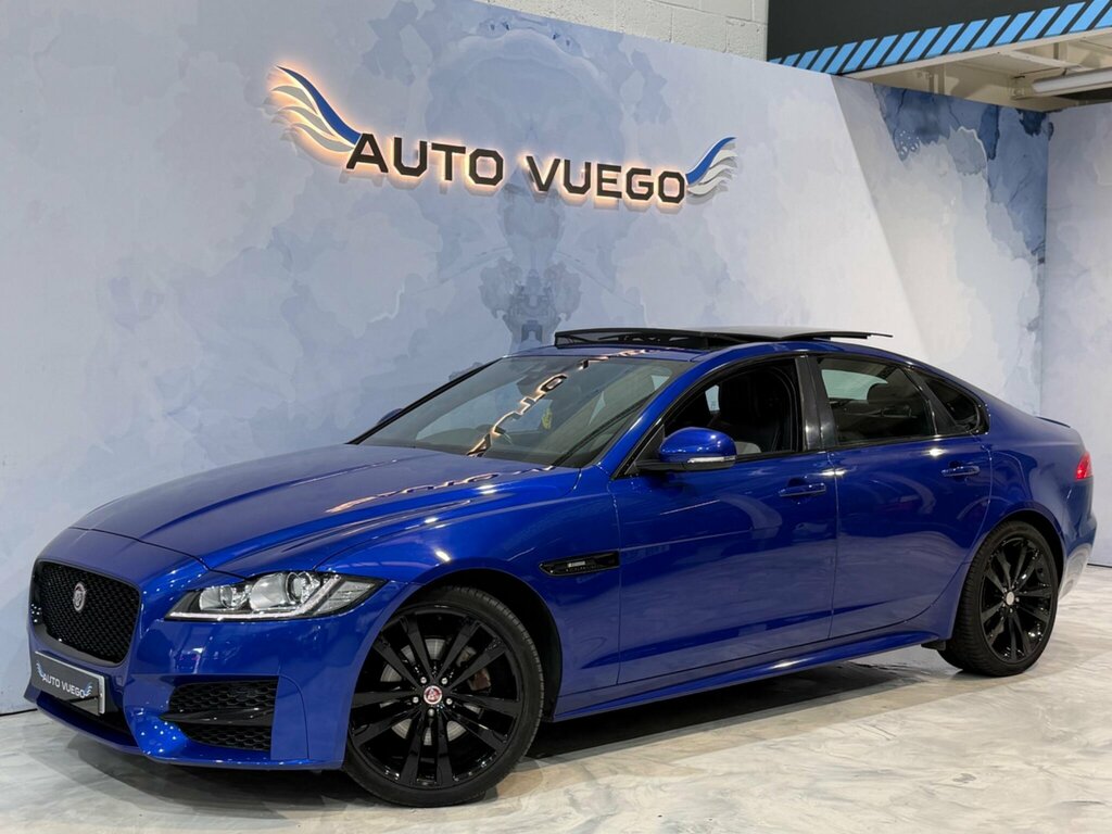 Jaguar XF 2.0D R-sport Euro 6 Ss Blue