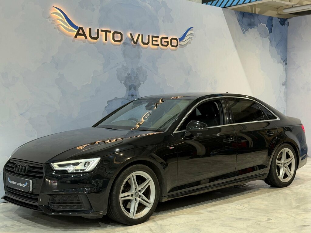 Audi A4 1.4 Tfsi S Line S Tronic Euro 6 Ss EF18YSW Black #4