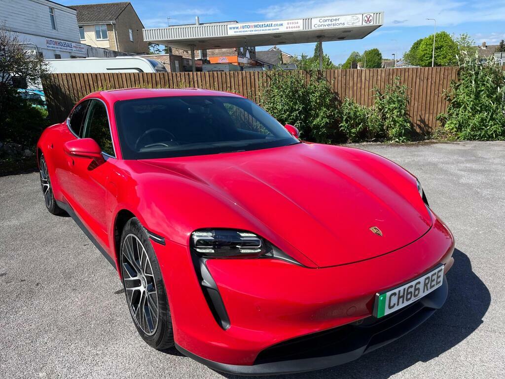 Porsche Taycan Performance 79.2Kwh 4S 4Wd CH66REE Red #5