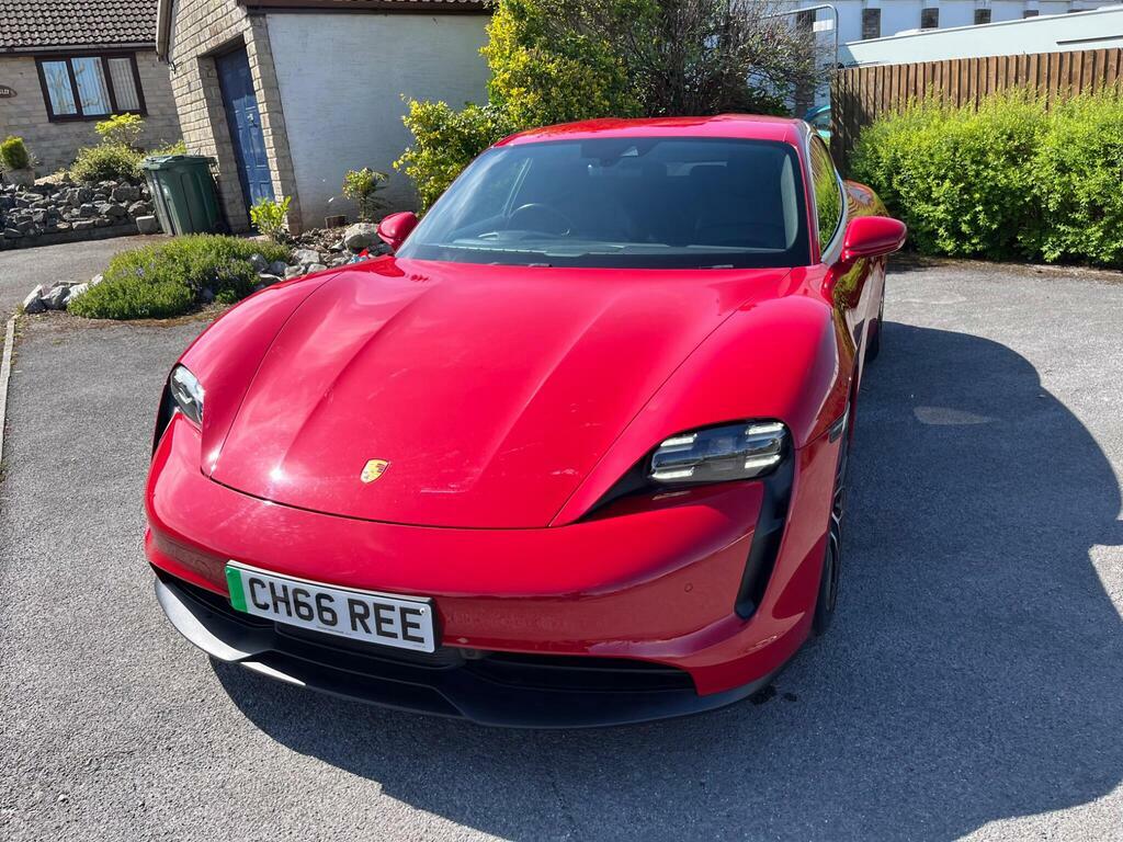 Porsche Taycan Performance 79.2Kwh 4S 4Wd CH66REE Red #3