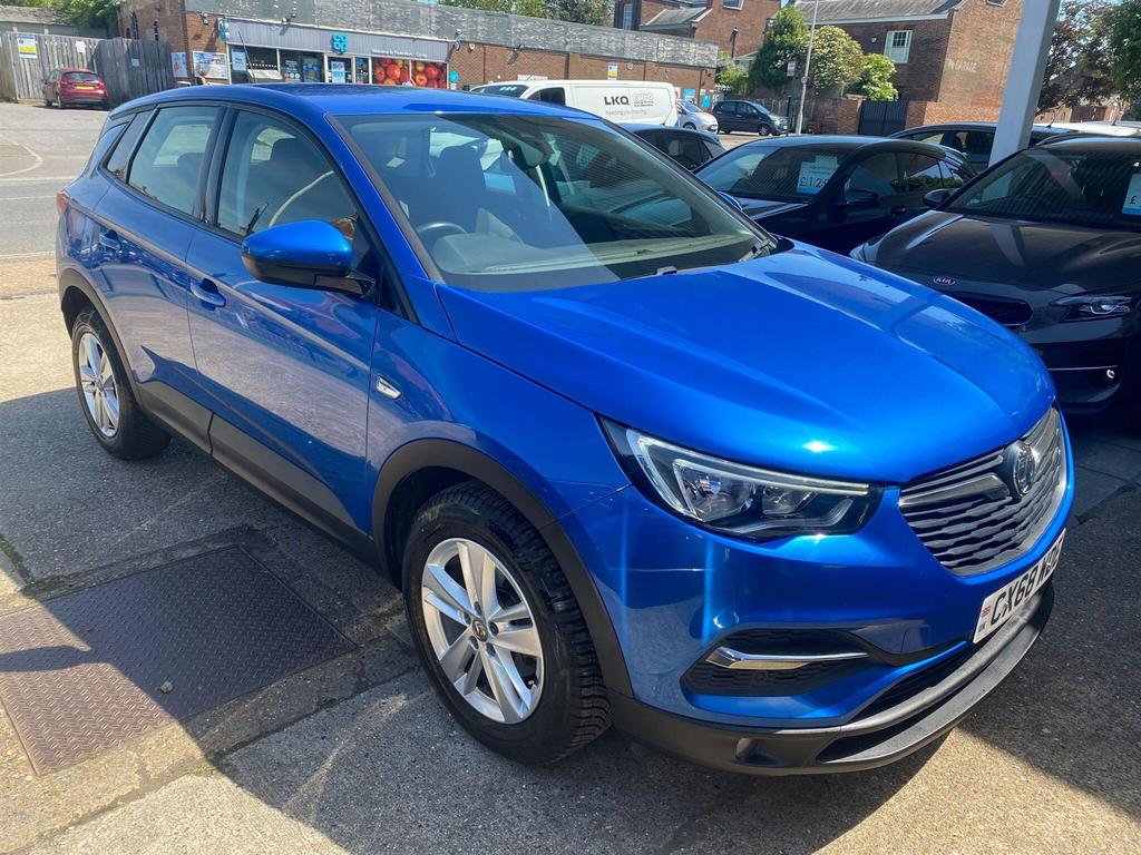 Vauxhall Grandland X 1.2 Turbo Se Euro 6 Ss CX68WDE Blue #2