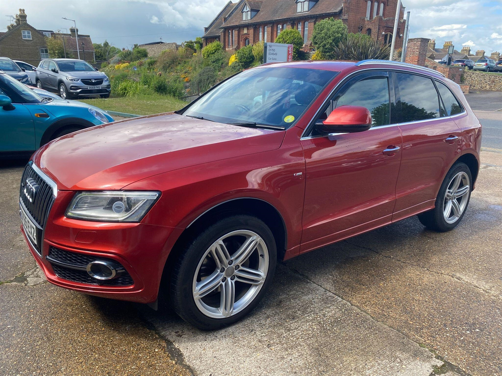 Audi Q5 2.0 Tdi S Line Plus S Tronic Quattro Euro 6 Ss Red