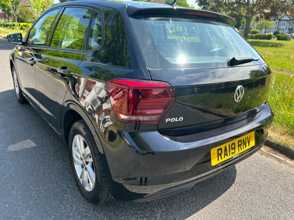 Volkswagen Polo 1.0 Tsi Se Euro 6 Ss RA19RNV Black #6