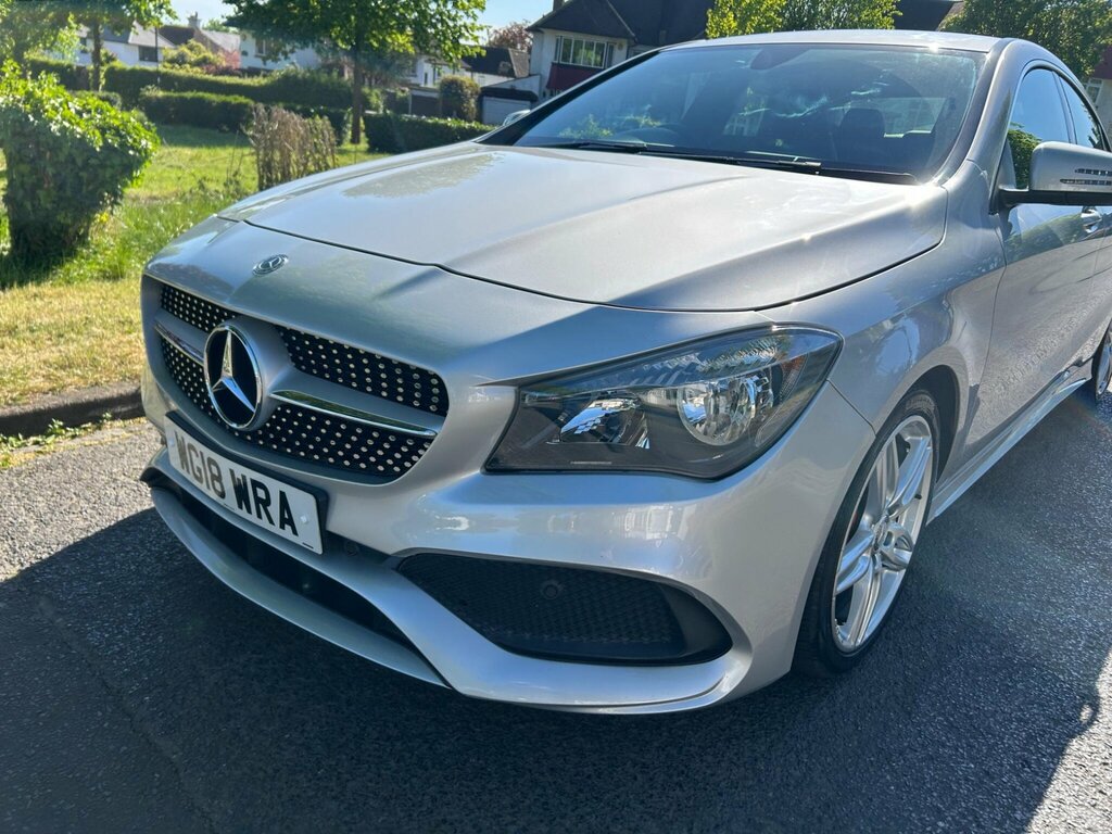 Mercedes-Benz CLA Class 1.6 Cla180 Amg Line Edition Coupe 7G-dct Euro 6 S Silver #6
