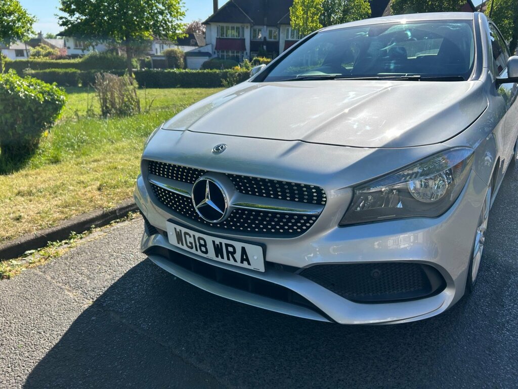 Mercedes-Benz CLA Class 1.6 Cla180 Amg Line Edition Coupe 7G-dct Euro 6 S Silver #4
