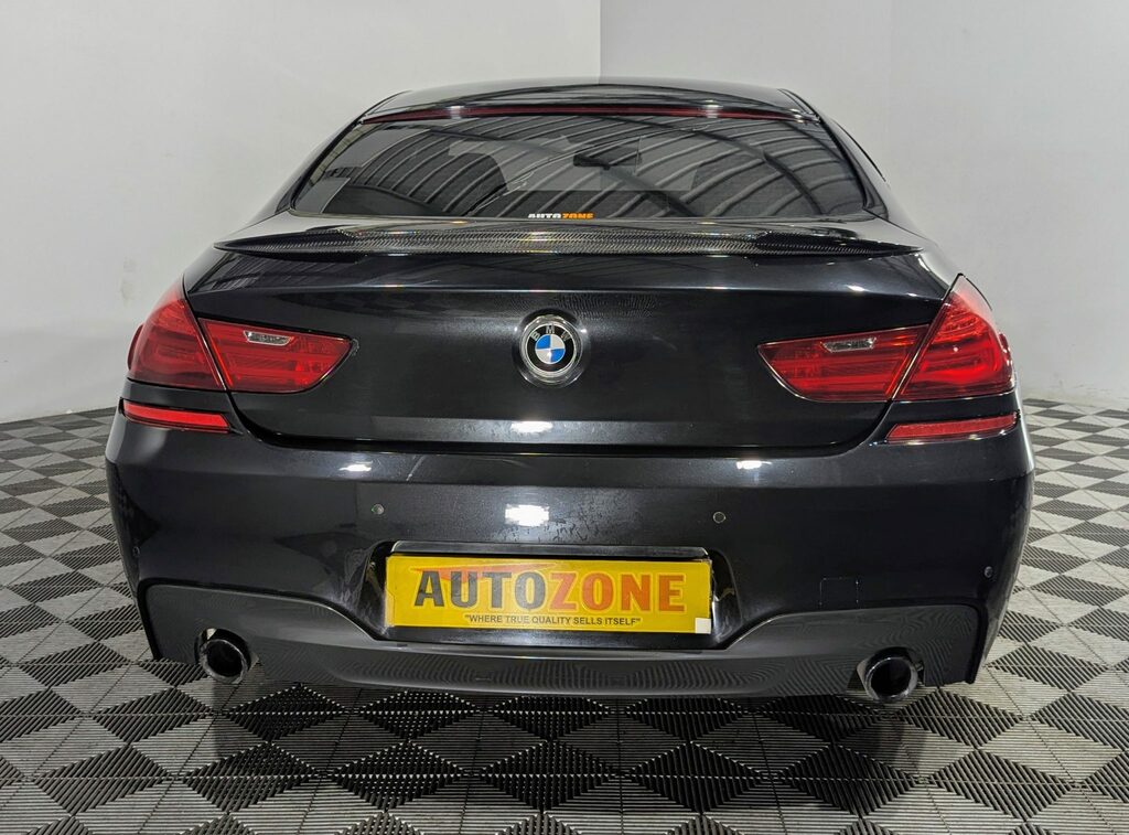 BMW 6 Series 640D M Sport BYZ6276 Black #6