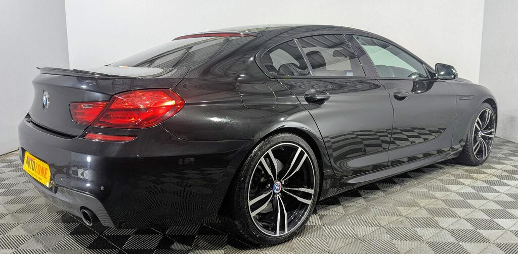 BMW 6 Series 640D M Sport BYZ6276 Black #4