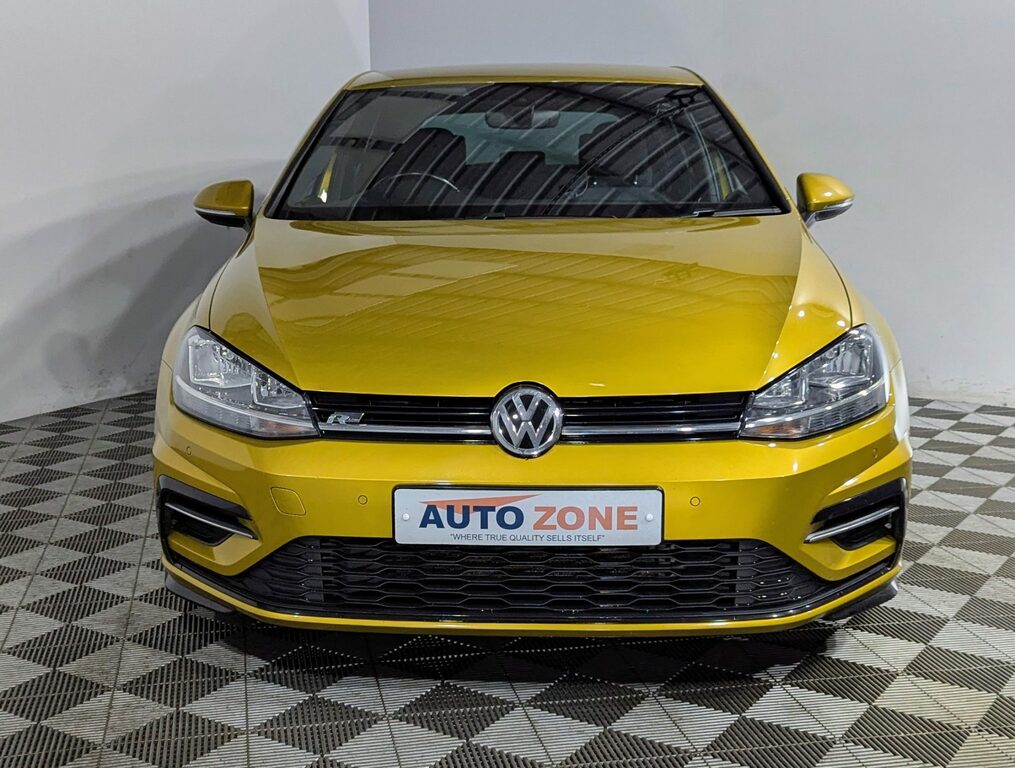 Volkswagen Golf 1.5 Tsi Evo 150 R-line XNZ5253 Yellow #2