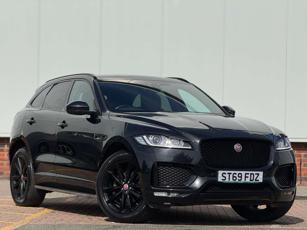 Jaguar F-Pace Chequered Flag Awd D 4Wd ST69FDZ Black #4