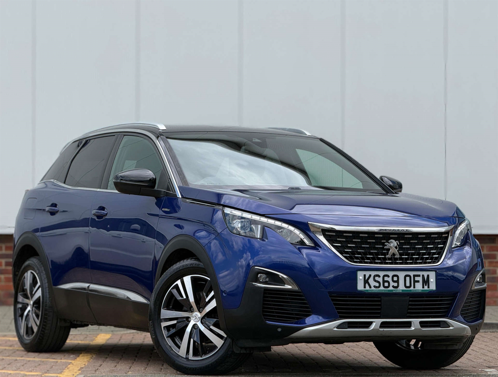 Peugeot 3008 Gt Line Blue Hdi Ss KS69OFM Blue #5