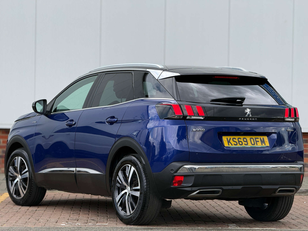 Peugeot 3008 Gt Line Blue Hdi Ss KS69OFM Blue #4