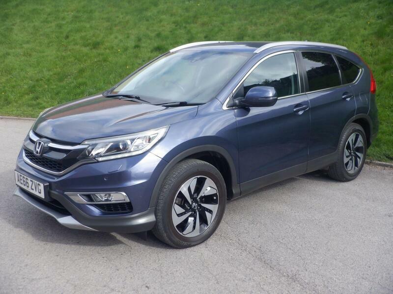 Honda Cr-V 1.6 I Dtec Sr 4Wd Euro 6 Ss AE66ZVG Blue #2
