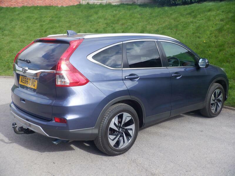 Honda Cr-V 1.6 I Dtec Sr 4Wd Euro 6 Ss AE66ZVG Blue #6