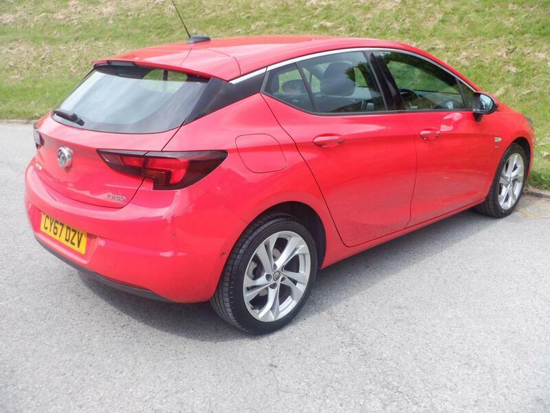 Vauxhall Astra 1.4I Turbo Sri Euro 6 CY67DZV Red #5