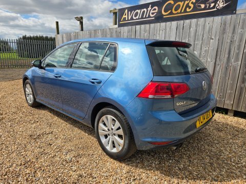 Volkswagen Golf Se Tdi Bluemotion YL14UEX Blue #5