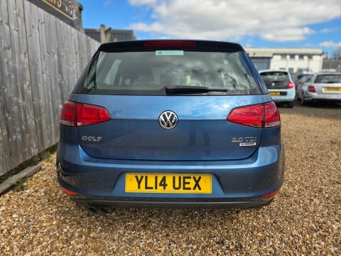 Volkswagen Golf Se Tdi Bluemotion YL14UEX Blue #4