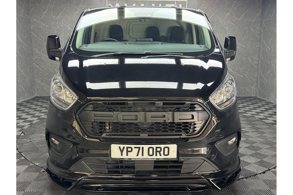 Ford Transit Custom 300 Ecoblue Limited U5187 Ulez YP71ORO Black #2
