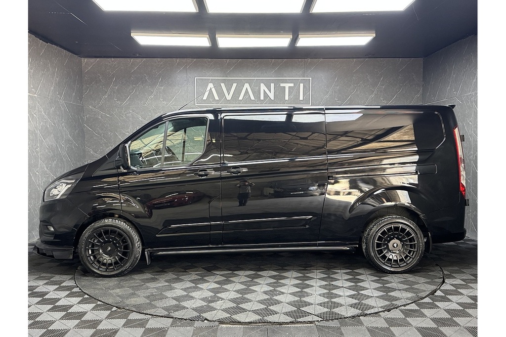 Ford Transit Custom 300 Ecoblue Limited U5187 Ulez YP71ORO Black #4