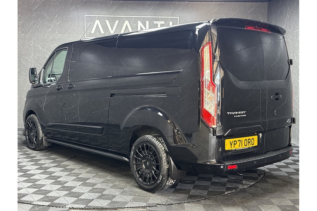 Ford Transit Custom 300 Ecoblue Limited U5187 Ulez YP71ORO Black #5