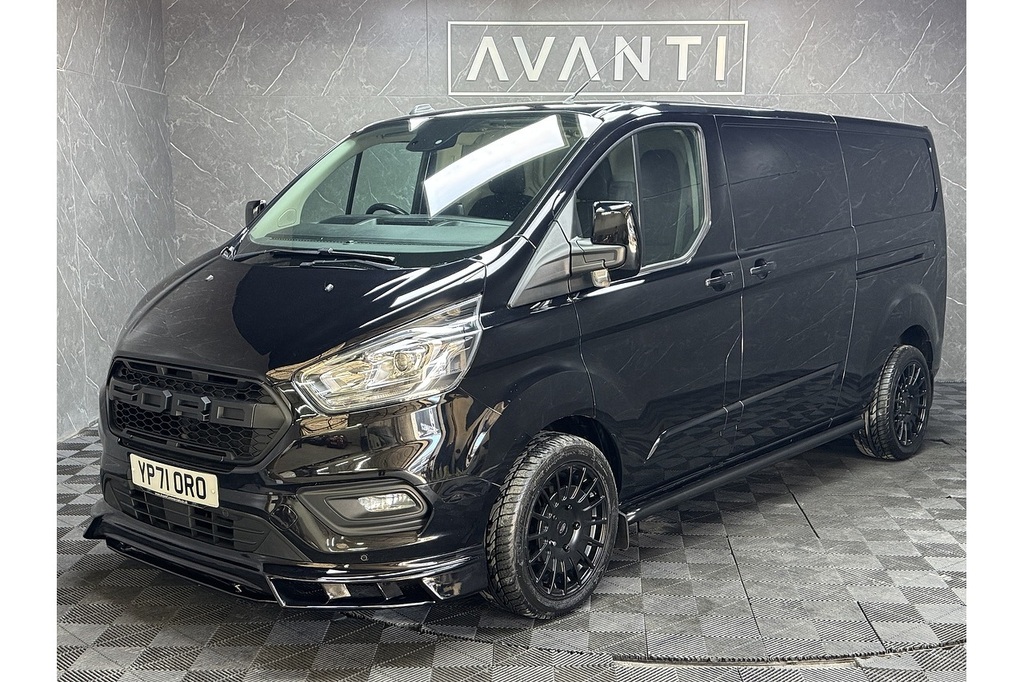 Ford Transit Custom 300 Ecoblue Limited U5187 Ulez YP71ORO Black #3