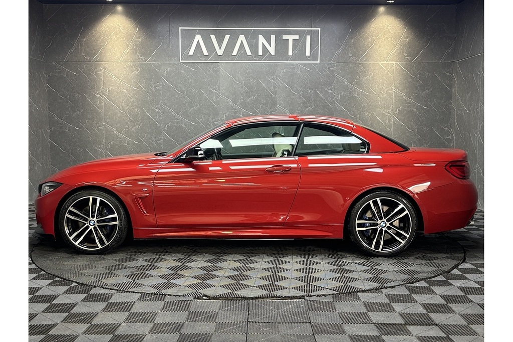 BMW 4 Series 420D M Sport U5228 Ulez DF18HYA Red #5