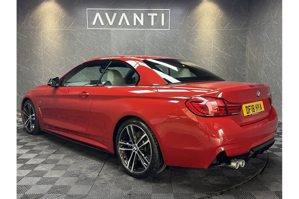 BMW 4 Series 420D M Sport U5228 Ulez DF18HYA Red #6