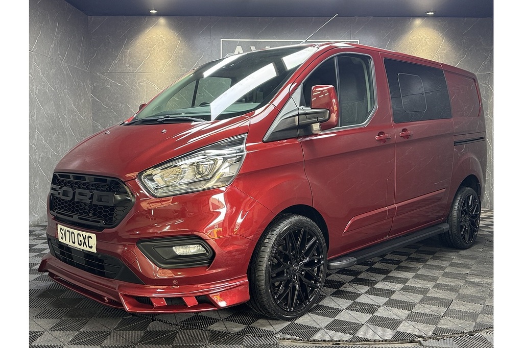 Ford Transit Custom 300 Ecoblue Limited U5230 Ulez SV70GXC Red #3