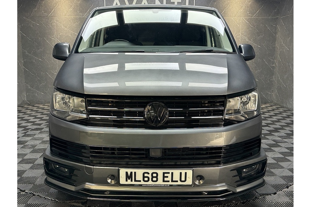 Volkswagen Transporter Tdi T30 Bluemotion Tech Highline U5234 Ulez ML68ELU Grey #2
