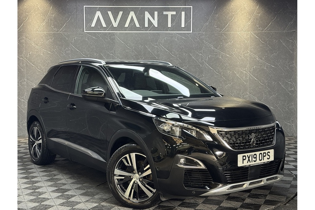 Peugeot 3008 Bluehdi Gt Line U5236 Ulez Black