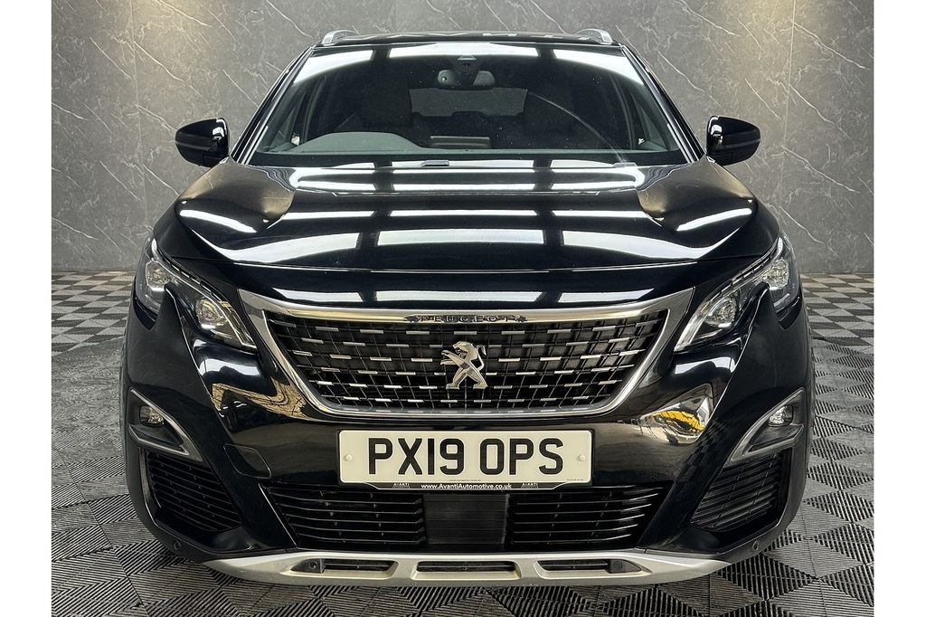 Peugeot 3008 Bluehdi Gt Line U5236 Ulez PX19OPS Black #2