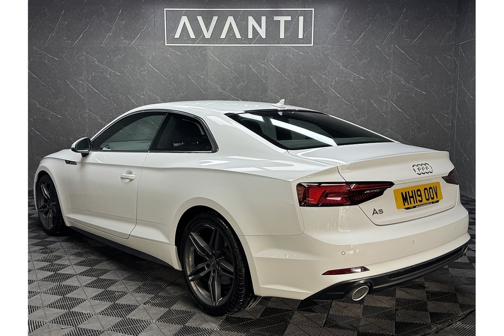 Audi A5 Tfsi S Line U5246 Ulez MH19OOV White #6