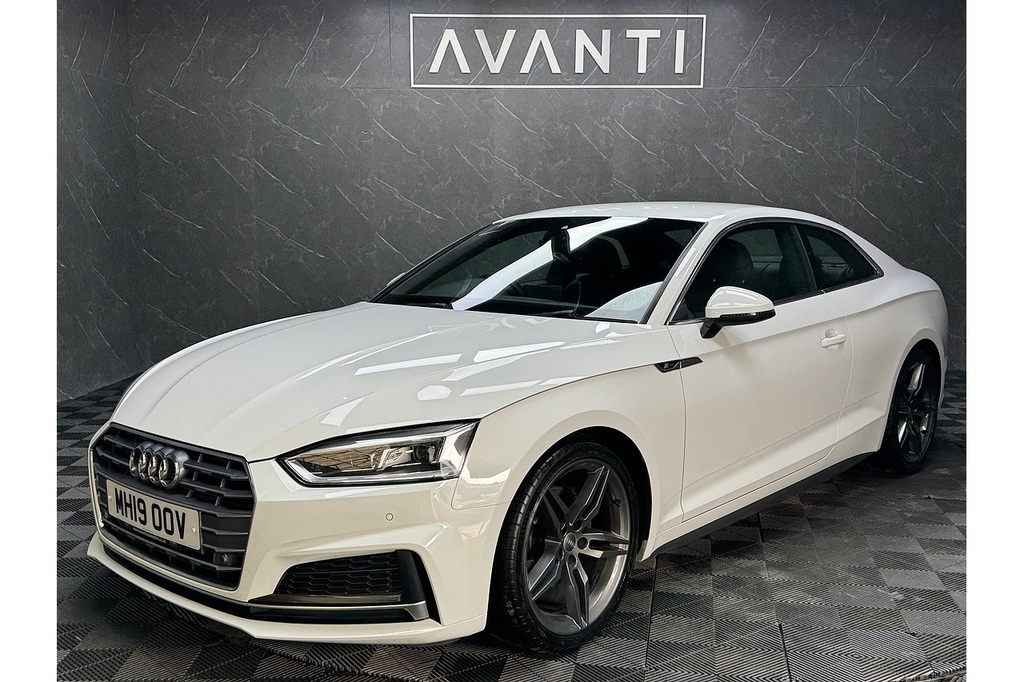 Audi A5 Tfsi S Line U5246 Ulez MH19OOV White #4