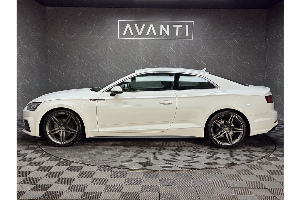 Audi A5 Tfsi S Line U5246 Ulez MH19OOV White #5