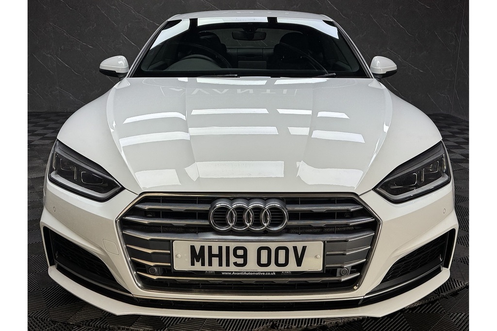 Audi A5 Tfsi S Line U5246 Ulez MH19OOV White #3