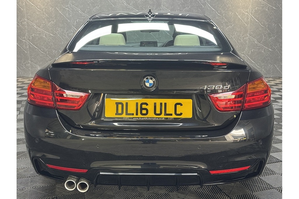 BMW 4 Series 430D M Sport U5240 Ulez DL16ULC Blue #6