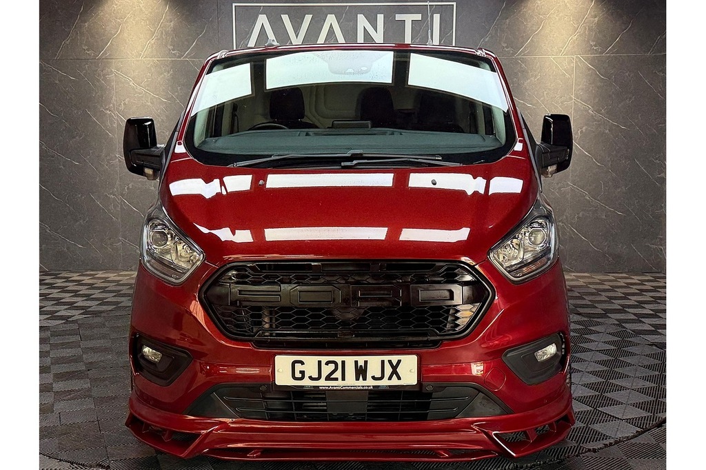 Ford Transit Custom 300 Ecoblue Limited U5269 Ulez GJ21WJX Red #2