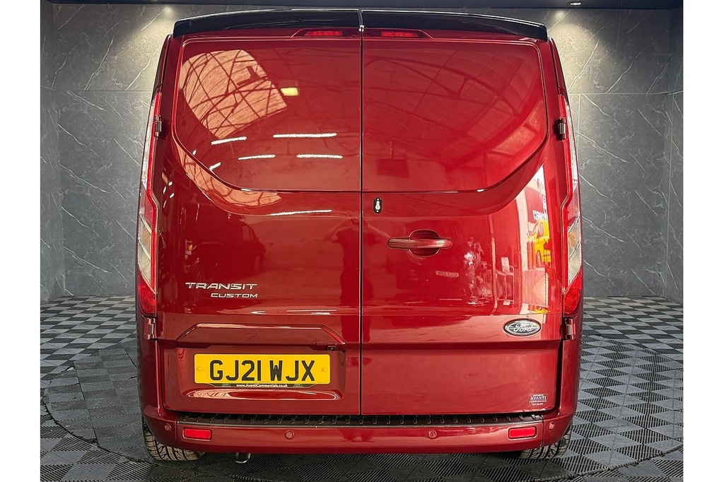 Ford Transit Custom 300 Ecoblue Limited U5269 Ulez GJ21WJX Red #6