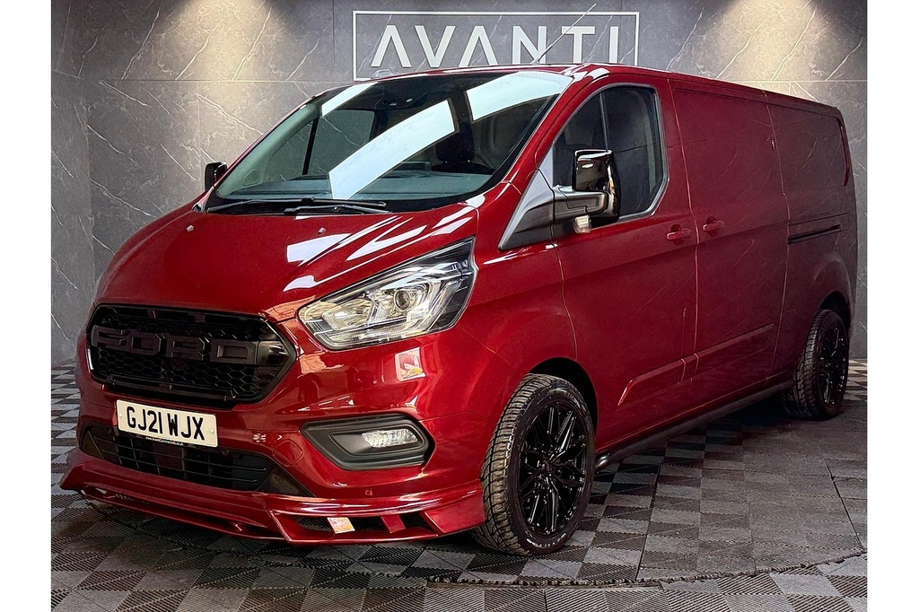 Ford Transit Custom 300 Ecoblue Limited U5269 Ulez GJ21WJX Red #3