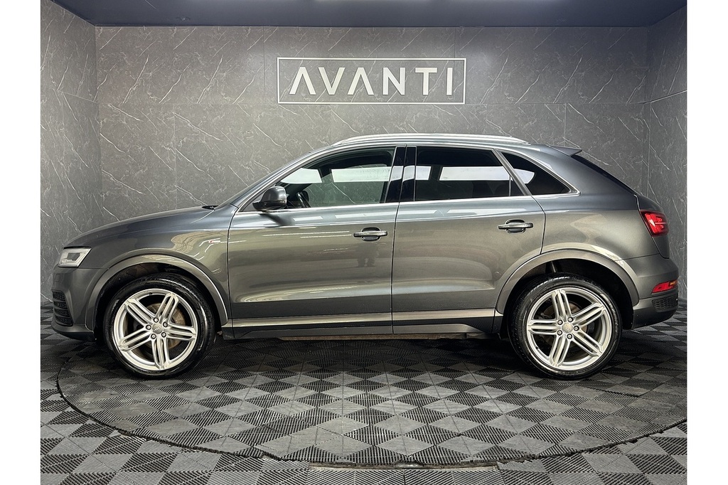 Audi Q3 Tdi S Line Plus U5266 Ulez EO16OJJ Grey #4