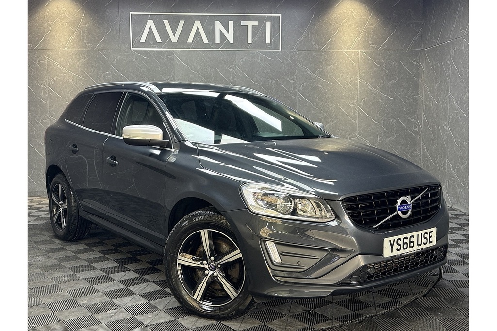 Volvo XC60 D5 R-design Lux Nav U5293 Ulez Grey