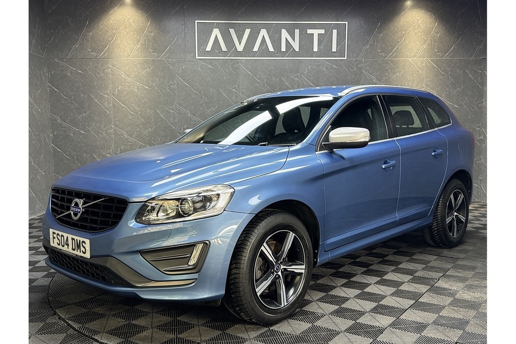 Volvo XC60 D5 R-design Lux Nav U5307 Ulez Blue #3