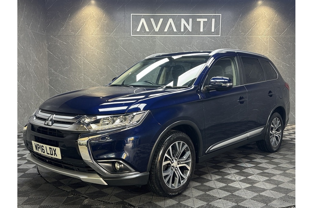 Mitsubishi Outlander Di-d Gx4 U5299 Ulez Blue #3