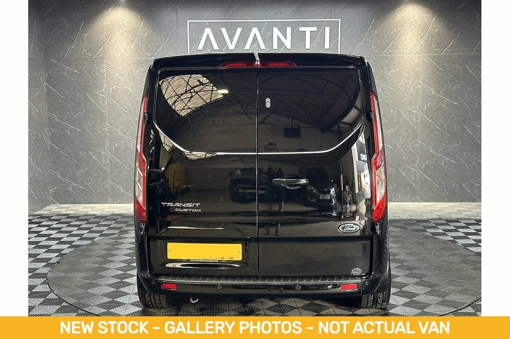 Ford Transit Custom 300 Ecoblue Limited U5317 Ulez MW70VRU Black #5