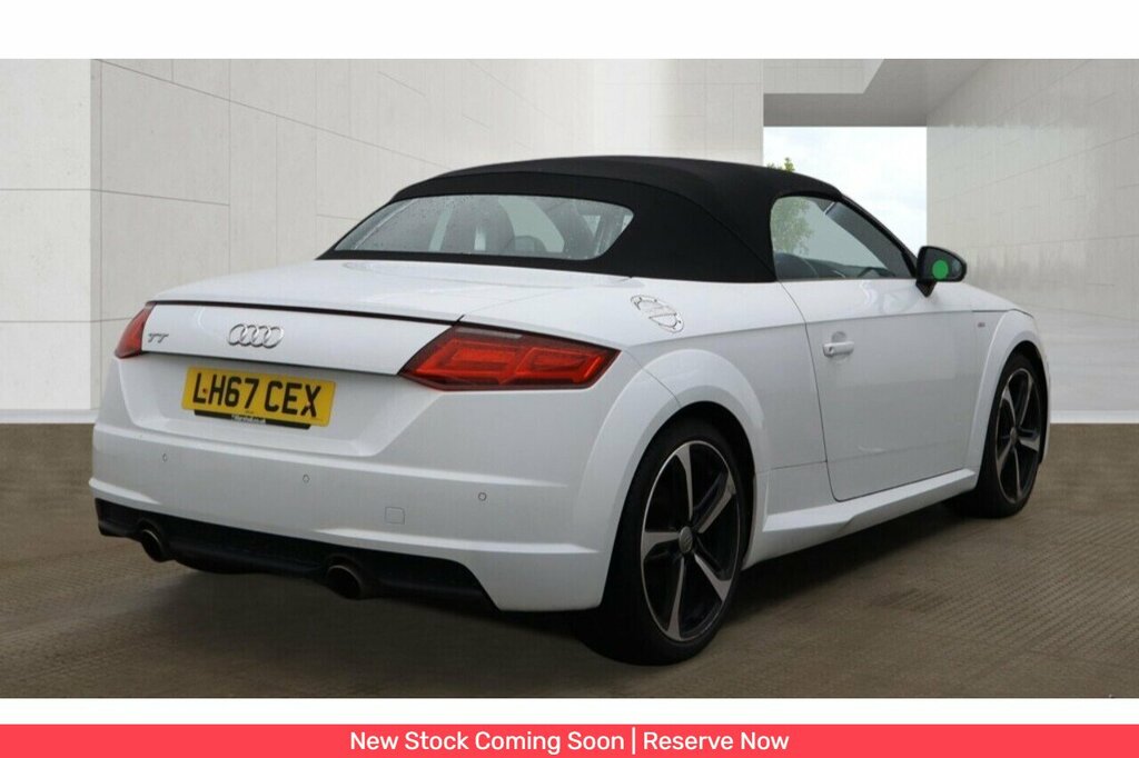 Audi TT Tfsi Black Edition U5324 Ulez LH67CEX White #4