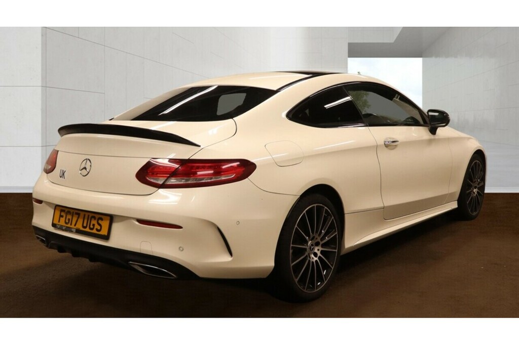 Mercedes-Benz C Class C250d Amg Line U5334 Ulez FG17UGS White #4