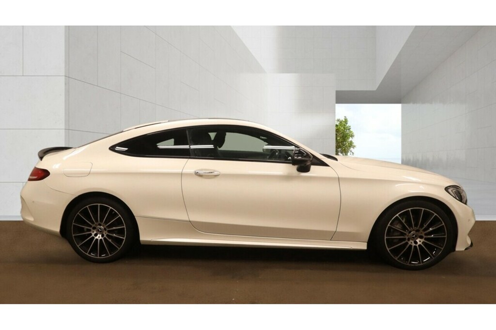 Mercedes-Benz C Class C250d Amg Line U5334 Ulez FG17UGS White #5