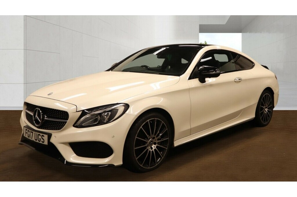 Mercedes-Benz C Class C250d Amg Line U5334 Ulez FG17UGS White #2