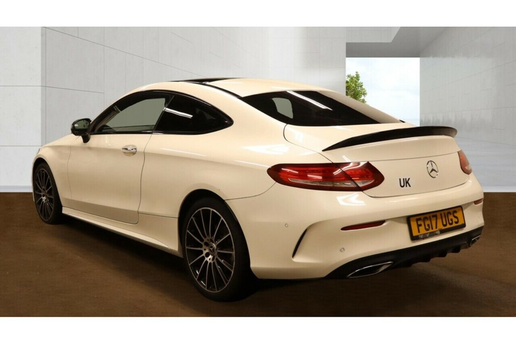 Mercedes-Benz C Class C250d Amg Line U5334 Ulez FG17UGS White #3