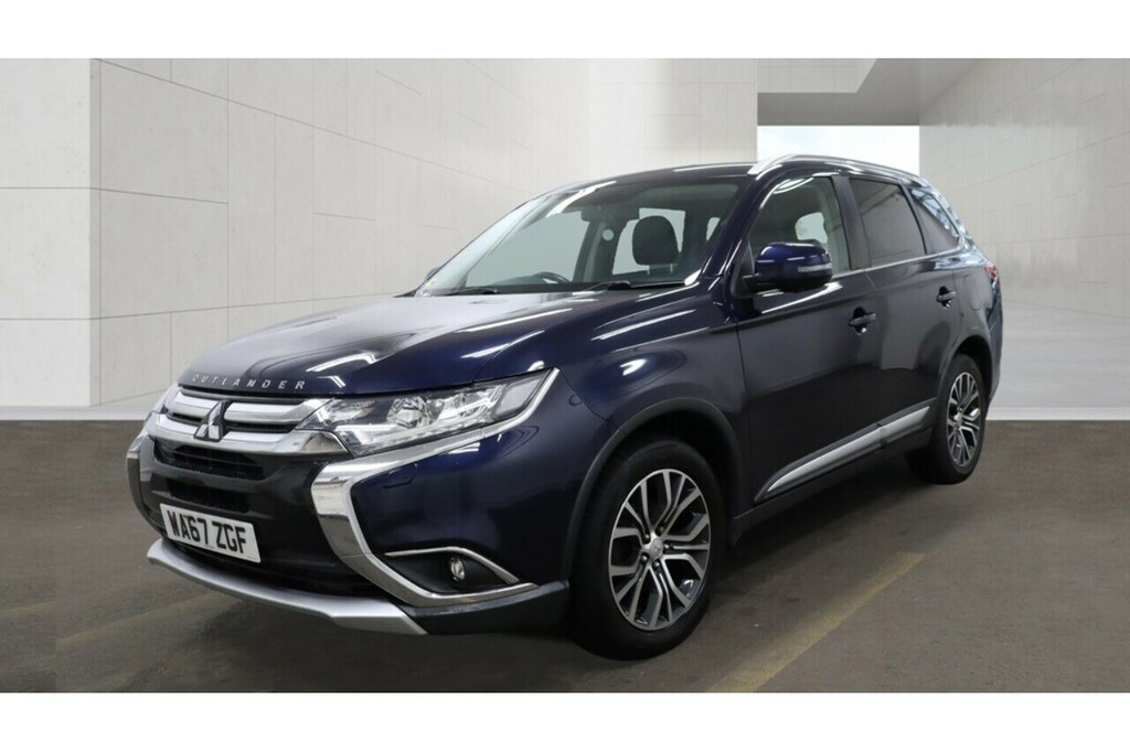 Mitsubishi Outlander Di-d 4 U5337 Ulez Blue #2