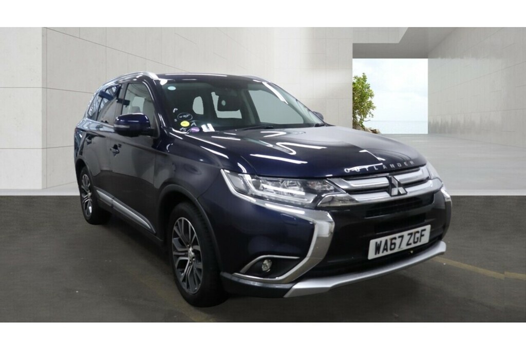 Mitsubishi Outlander Di-d 4 U5337 Ulez Blue